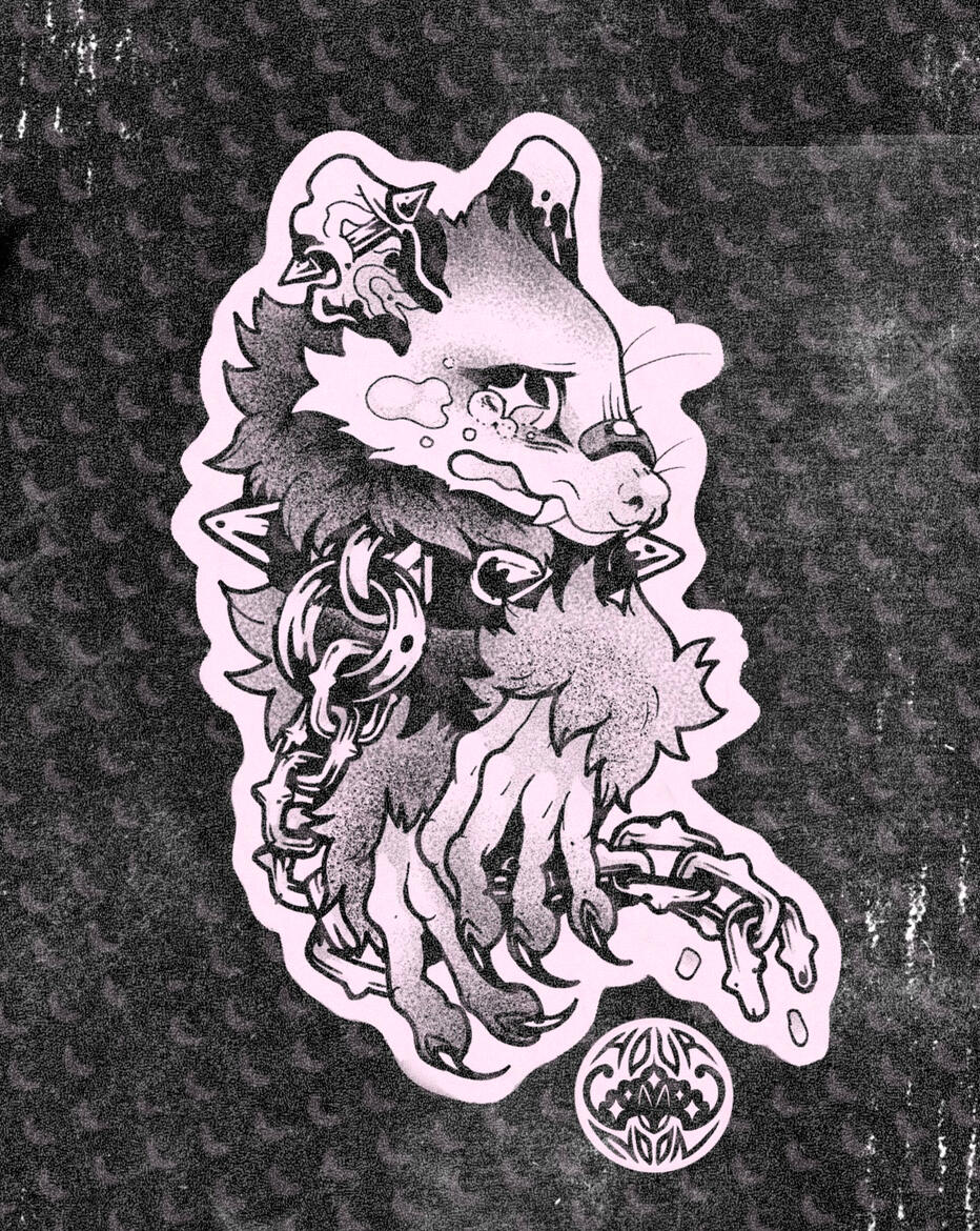 CHAINED OPOSSUM - $250-300