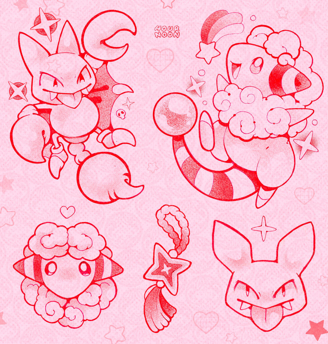 pkmn flash day - 80-100 ✦ items, berries 120 ✦ headshots 150-200 ✦ full body