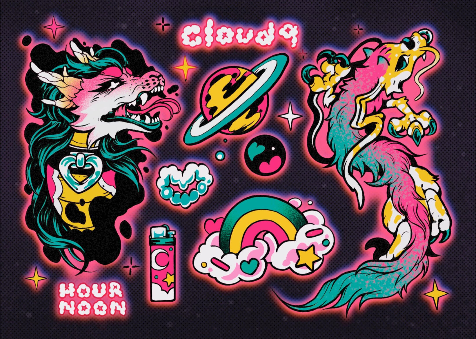 CLOUD 9 - small $250 | dragons $300+