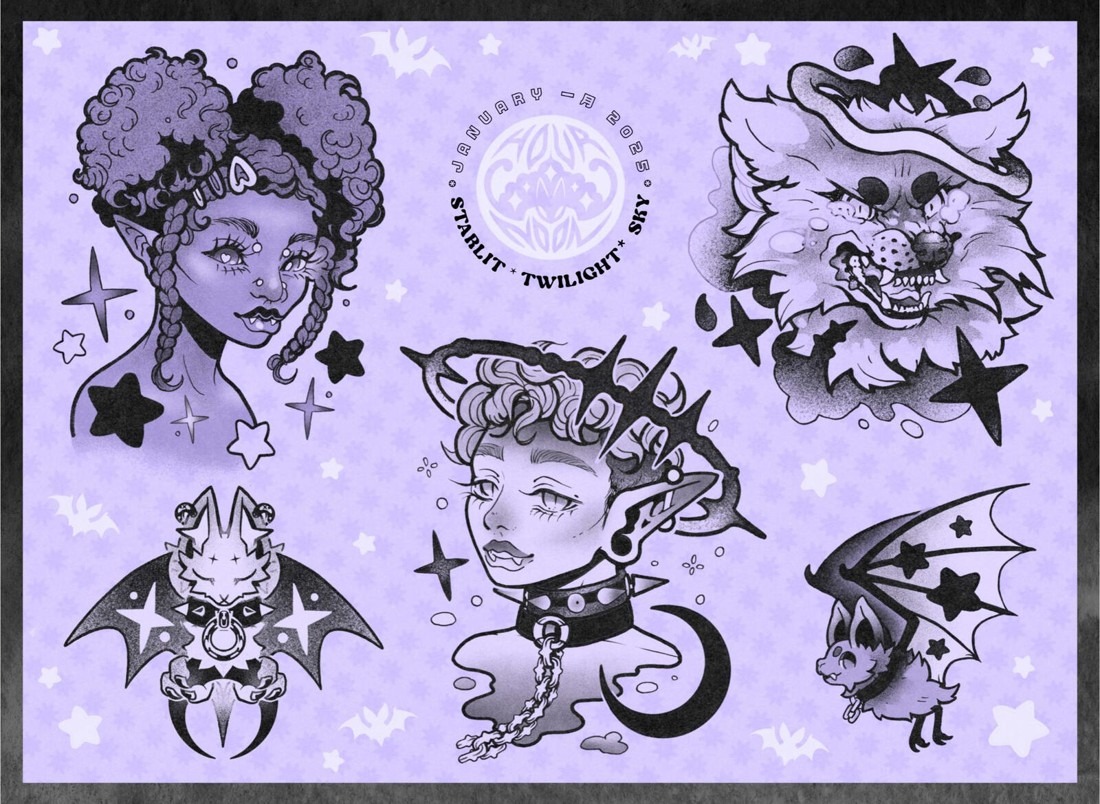 ☆ STARLIT ☆ TWILIGHT ☆ ☆ SKY ☆ $175-300+ varies on sizing